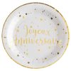 Elegant Birthday Plates