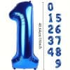 680315ca9fbd435c8b58d557f3069300-goods Large Navy Blue Number Balloon (0-9) – 40 Inch Foil Party Decoration