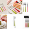 Colorful Dessert Forks