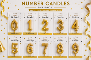 Number Candles 0-9