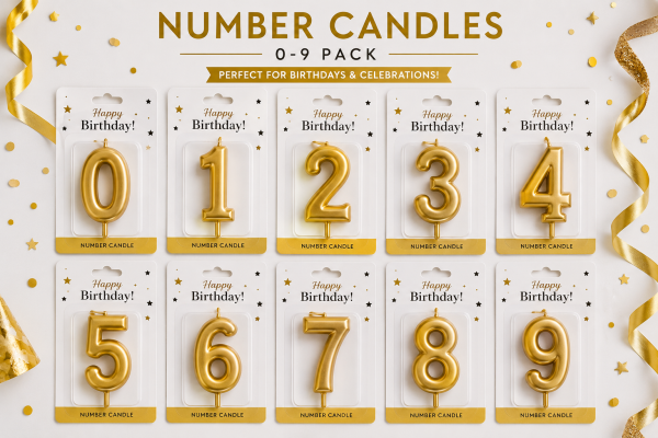 Number Candles 0-9