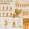 Number Candles 0-9