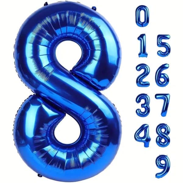 e890122515f947e4a1650f738a70577d-goods Large Navy Blue Number Balloon (0-9) – 40 Inch Foil Party Decoration